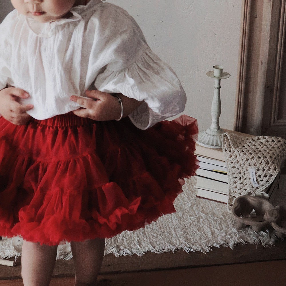 1-5 thn || ROK TUTU ANAK SKIRT NGEMBANG TULLE catalog NXTY TP