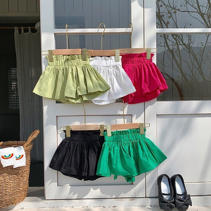 2-6 thn || ROK CELANA PENDEK KARET CASUAL BAWAHAN ANAK PEREMPUAN catalog NXTY TAB