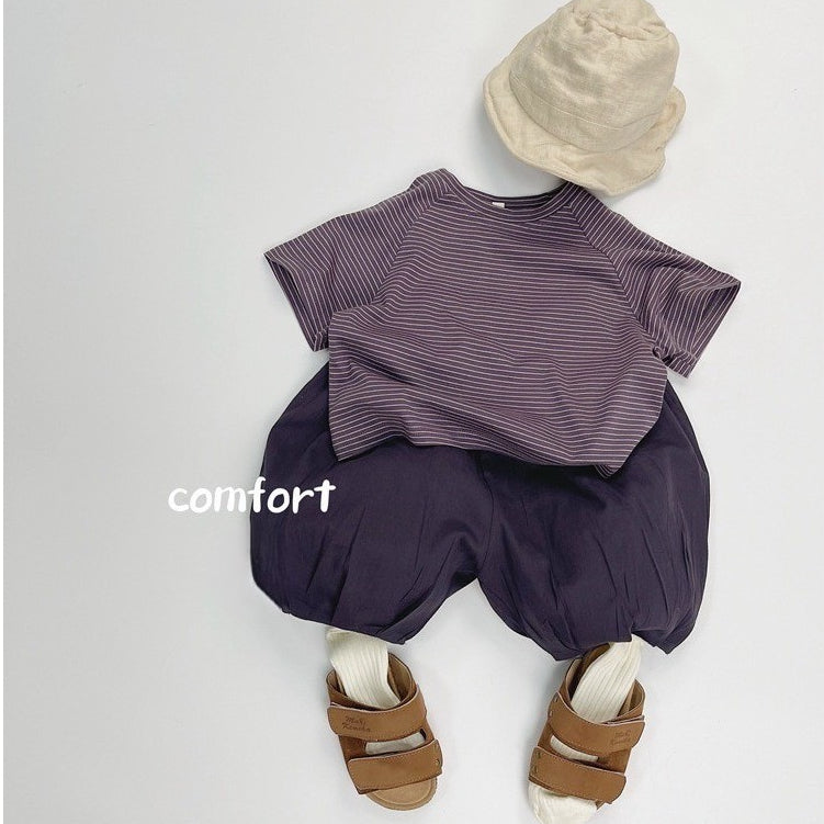 1-5thn | Tshirt Kaos Korea Basic Lengan Pendek Anak unisex Pakaian Bayi KQHZ catalog KAM