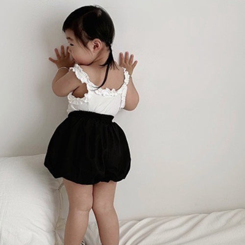 2-6 thn || ATASAN KAOS LENGAN BUNTUNG CASUAL PAKAIAN ANAK PEREMPUAN catalog NXTY TAG