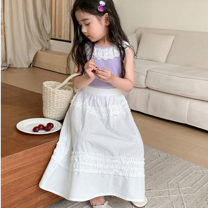 2-6 thn || ROK PANJANG KARET CASUAL BAWAHAN ANAK PEREMPUAN catalog NXTY TAF
