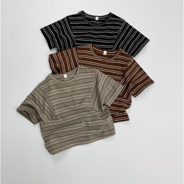 1-5thn | Tshirt Kaos Korea Basic Lengan Pendek Anak laki-laki Pakaian Bayi KQHZ catalog KAN