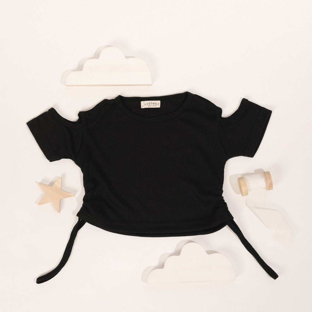 TINYME 1-5thn || CROPTOP ATASAN ANAK KAOS TOP CASUAL PEREMPUAN Catalog TMTM GINA