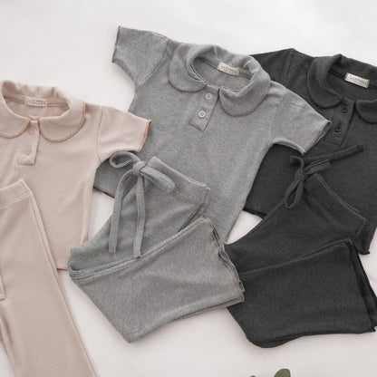 TINYME 1-5 thn || SETELAN KAOS CELANA KULOT ANAK SET ATASAN BAYI catalog TMTM GABY