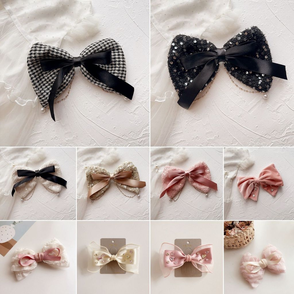 Jepitan rambut big bow | Pita Rambut | jepit bayi anak aksesoris kepala perempuan catalog WGEP Pi