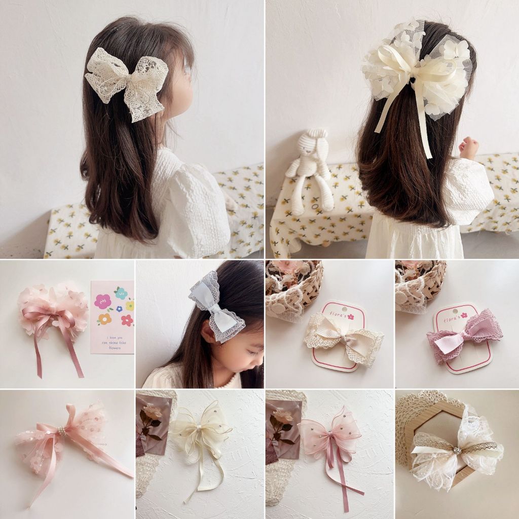 Jepitan rambut big bow | Pita Rambut | jepit bayi anak aksesoris kepala perempuan catalog WGEP Pi