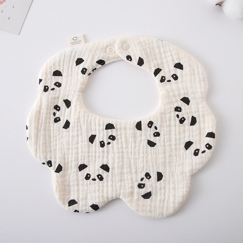 Premium BIB SLABBER BUNGA BAYI SET CELEMEK TATAKAN LIUR ANAK catalog DQIN DM