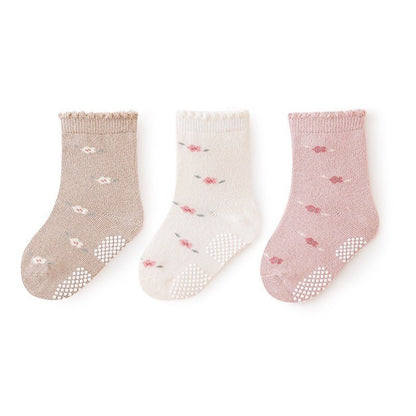 [3 PSG] 0-3 thn | KAOS KAKI BAYI ANAK IMPOR SOCKS LUCU KARAKTER KARTUN UNISEX catalog QN QCH