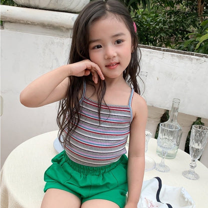 2-6 thn || ATASAN KAOS LENGAN BUNTUNG CASUAL PAKAIAN ANAK PEREMPUAN catalog NXTY TV
