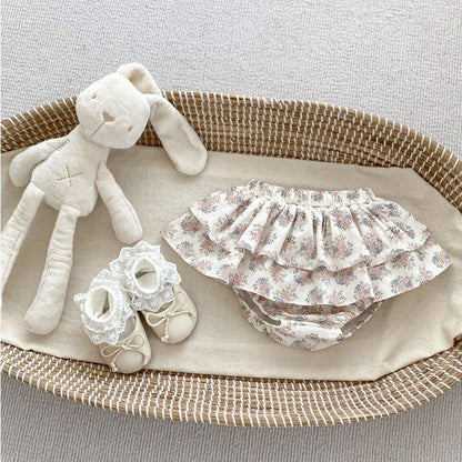 0-2thn | ROK PENDEK KARET CASUAL BAWAHAN ANAK PEREMPUAN catalog DDWJ DAQ
