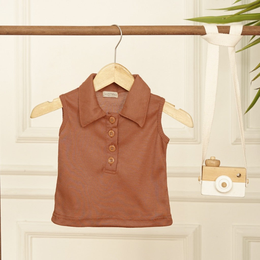 TINYME 1-5thn || ATASAN POLO ANAK KAOS TOP CASUAL PEREMPUAN Catalog TMTM NORA