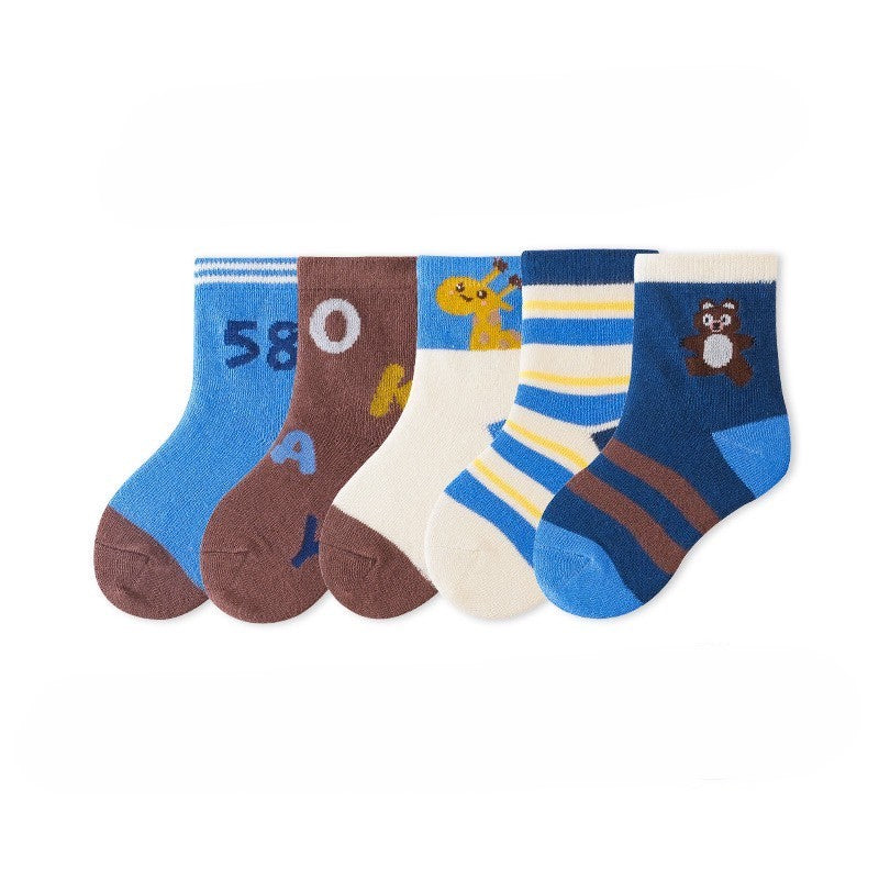 [5 PSG] 1-8 thn |  KAOS KAKI ANAK MOTIF IMPOR SOCKS LUCU KARAKTER  Catalog JCZZ JAC