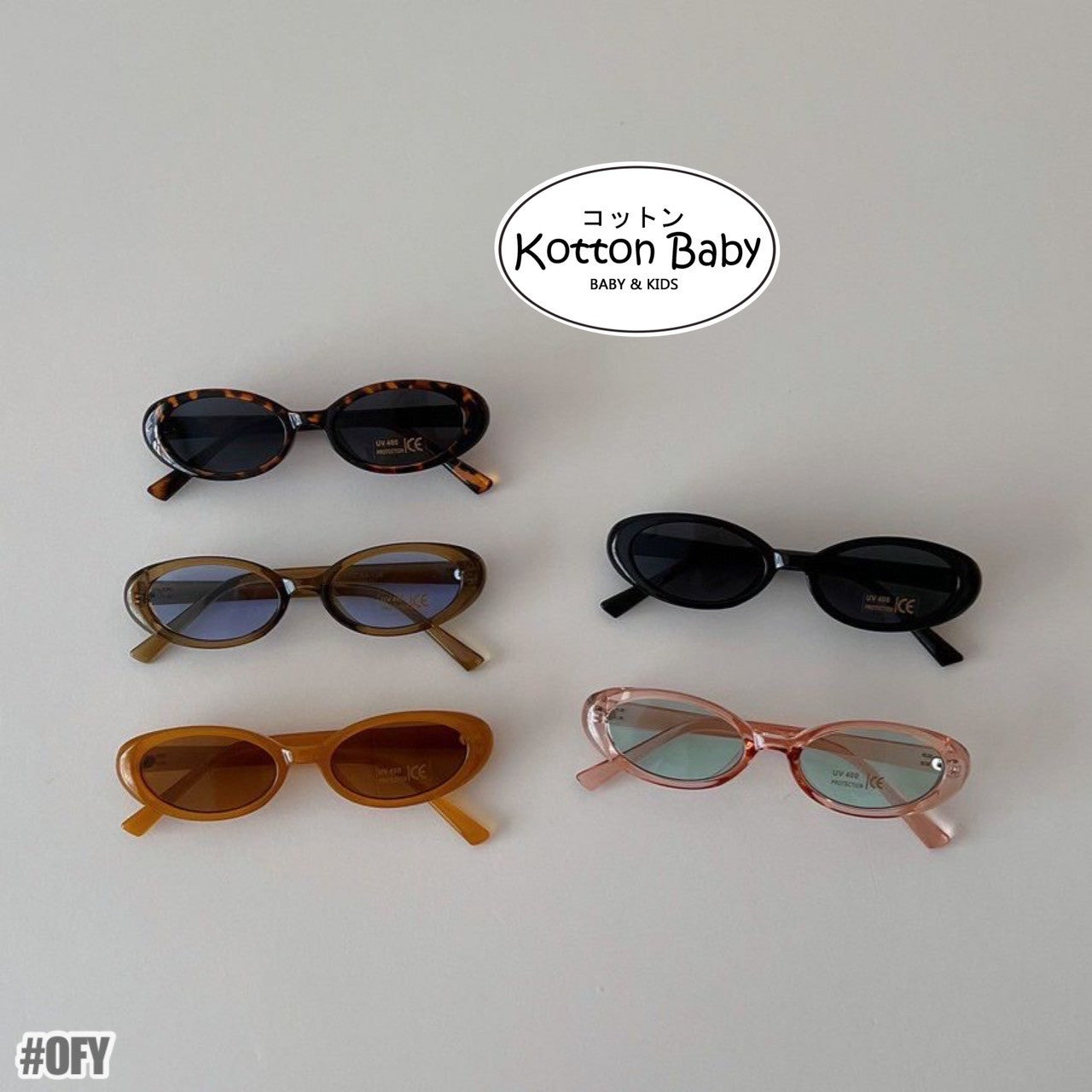 Kacamata Hitam Anak Bayi Anti UV Outdoor Sunglasses Unisex OIMG OFY catalog