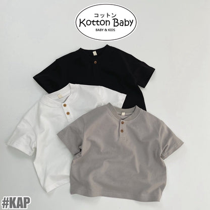 1-5thn | Tshirt Kaos Korea Basic Oblong Anak Laki-laki Pakaian Bayi KQHZ catalog KAP
