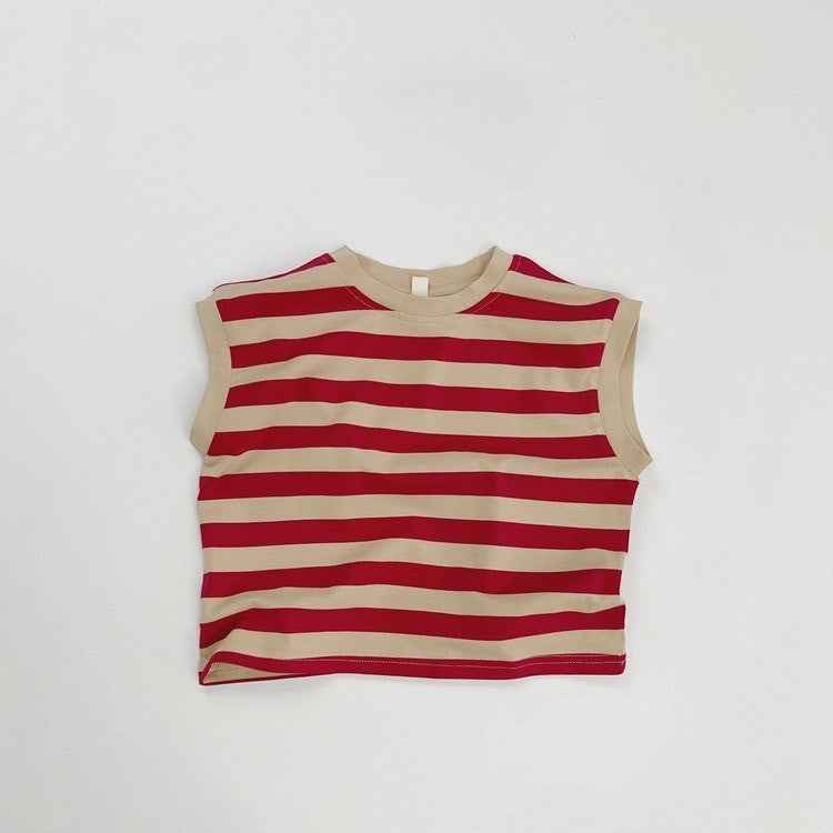 1-5thn | Tshirt Kaos Korea Basic Oblong Kutang Anak Laki-laki Pakaian Bayi KQHZ catalog KAQ