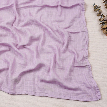 [120x120] Kain Bedong Muslin Polos Bayi | Baby Swaddle Muslin Bamboo | Selimut Bayi Catalog H