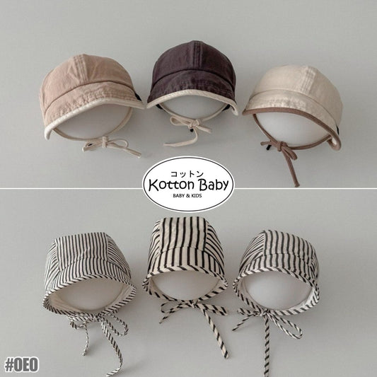 0-3 thn || Topi Bonnet Bayi Newborn Anak Emen Anak Impor Catalog OIMG OEO