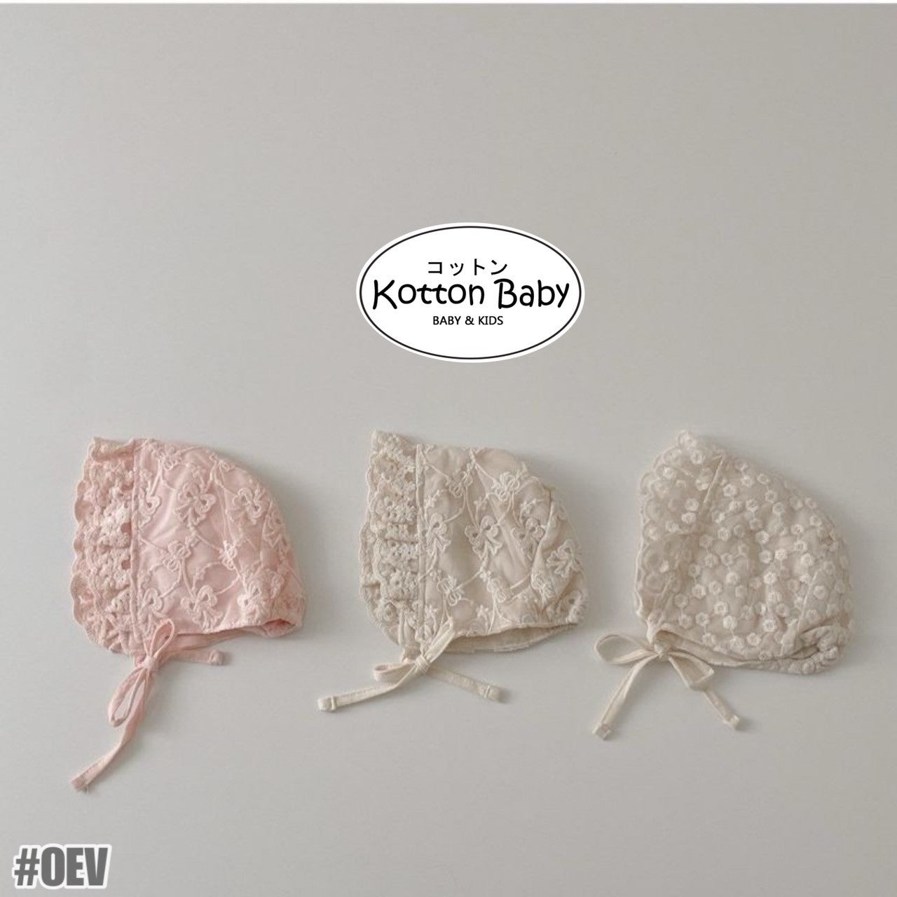 0-3 thn || Topi Bonnet Bayi Newborn Anak Emen Anak Impor Catalog OIMG OEV