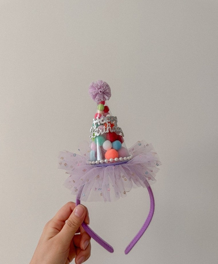 0-3 thn | BANDO PESTA ULANG TAHUN ANAK TOPI PAYET BORDIR CATALOG OIMG OEW