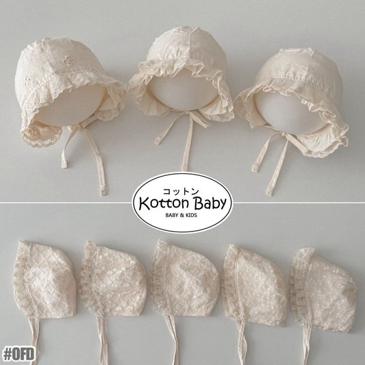 0-3 thn || Topi Bonnet Bayi Newborn Anak Emen Anak Impor Catalog OIMG OFD