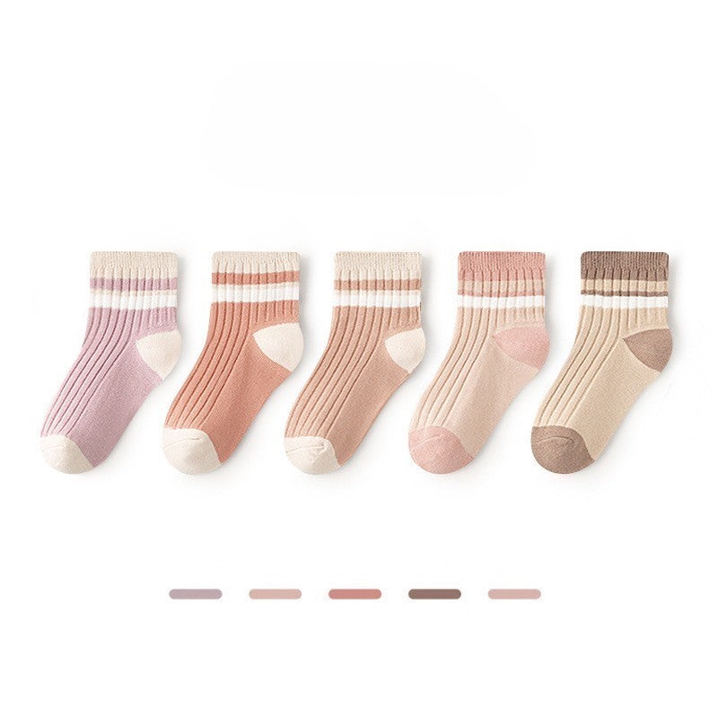 [5 PSG] 1-7 thn | KAOS KAKI BAYI ANAK IMPOR SOCKS LUCU KARAKTER KARTUN UNISEX Catalog QN QCV