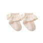 0-3 thn | KAOS KAKI RUFFLE BAYI ANAK IMPOR NEWBORN SOCKS PEREMPUAN Catalog QN QDB