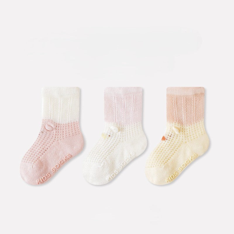 [3 PSG] 0-5 thn | KAOS KAKI BAYI ANAK IMPOR SOCKS LUCU KARAKTER KARTUN UNISEX catalog QN QDJ
