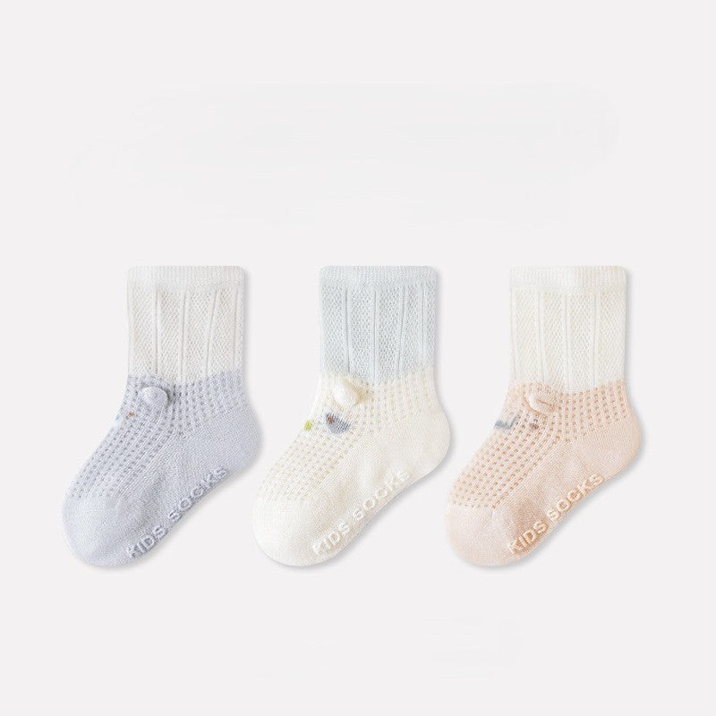 [3 PSG] 0-5 thn | KAOS KAKI BAYI ANAK IMPOR SOCKS LUCU KARAKTER KARTUN UNISEX catalog QN QDJ