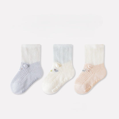 [3 PSG] 0-5 thn | KAOS KAKI BAYI ANAK IMPOR SOCKS LUCU KARAKTER KARTUN UNISEX catalog QN QDJ