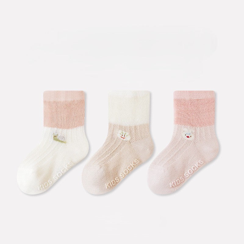 [3 PSG] 0-5 thn | KAOS KAKI BAYI ANAK IMPOR SOCKS LUCU KARAKTER KARTUN UNISEX catalog QN QDJ