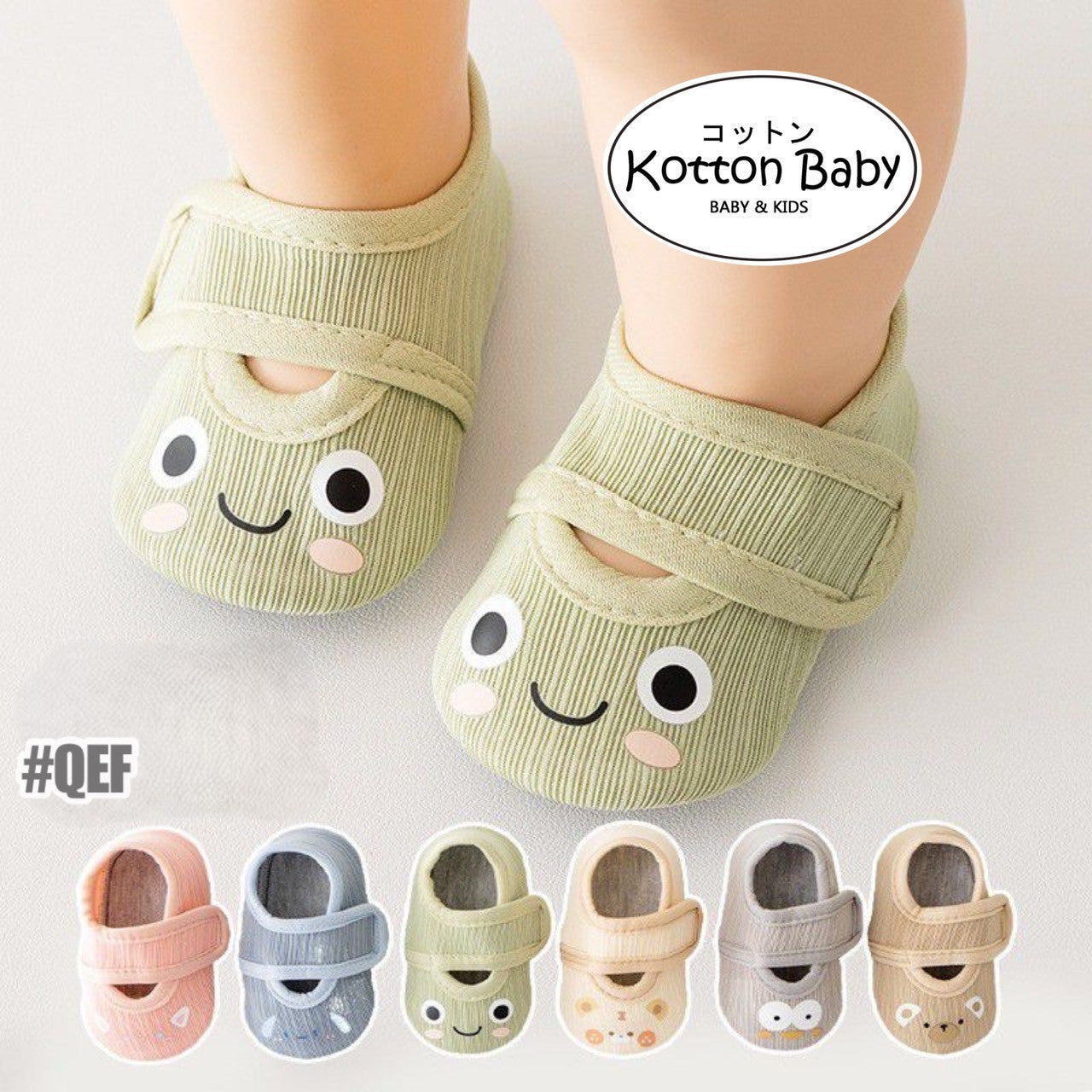 1-2 thn KAOS KAKI ANTI SLIP PREWALKER SEPATU BAYI ANAK SHOES catalog QN QEF