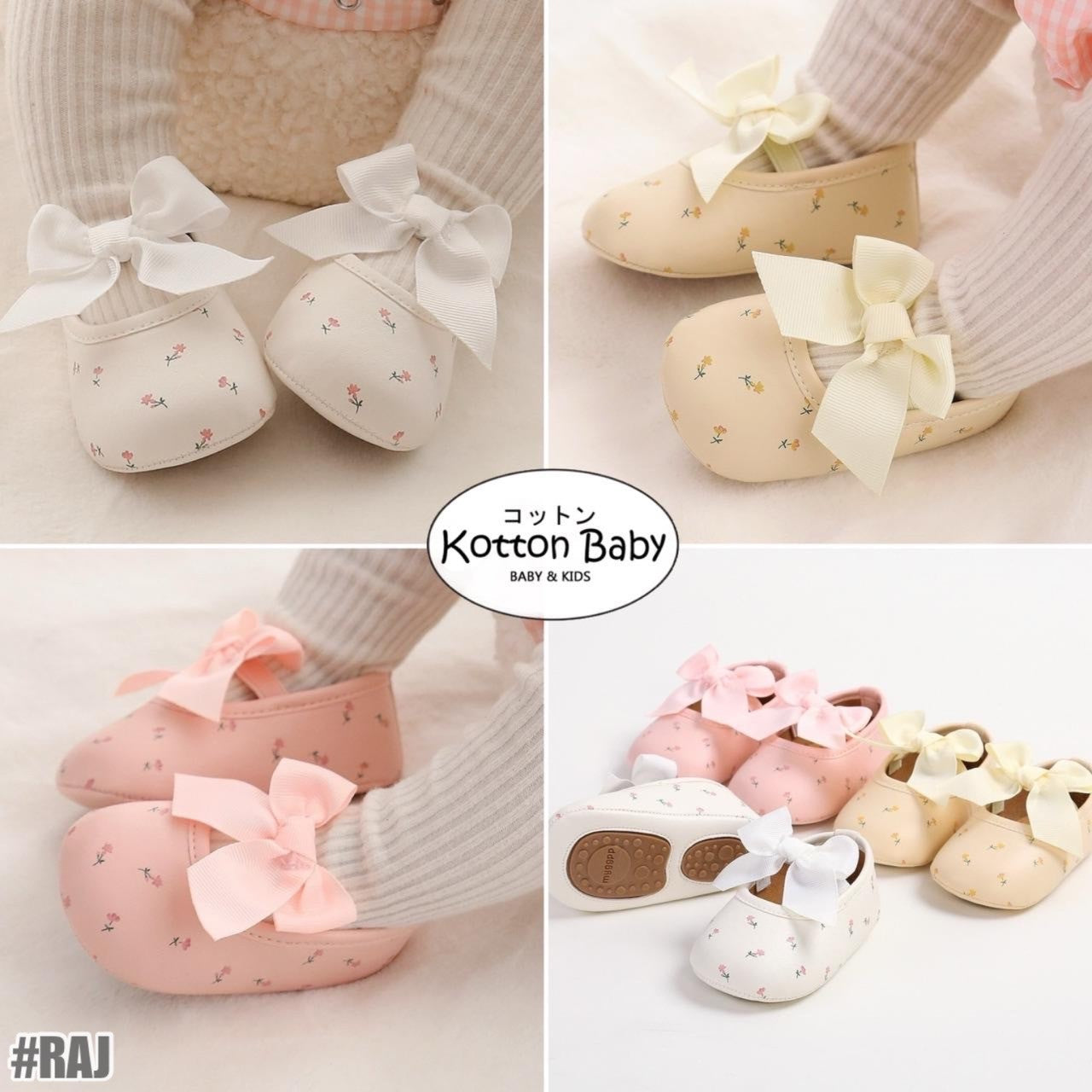 0-18m SEPATU BAYI ANAK SHOES PEREMPUAN CASUAL GAUL CATALOG RMRS RAJ