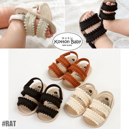 0-18m SEPATU BAYI ANAK SHOES PEREMPUAN CASUAL GAUL CATALOG RMRS RAT