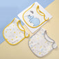 (ISI 3pcs) Premium BIB SLABBER BUNGA BAYI SET CELEMEK TATAKAN LIUR ANAK catalog NSLR RN