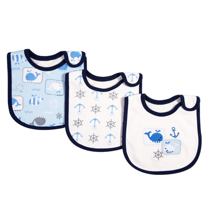 (ISI 3pcs) Premium BIB SLABBER BUNGA BAYI SET CELEMEK TATAKAN LIUR ANAK catalog NSLR RN