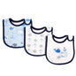 (ISI 3pcs) Premium BIB SLABBER BUNGA BAYI SET CELEMEK TATAKAN LIUR ANAK catalog NSLR RN