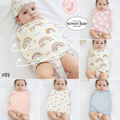 0-12 bln | bedong instan sleeping bag swaddle towel selimut sarung kantong bayi CATALOG NSLR RV