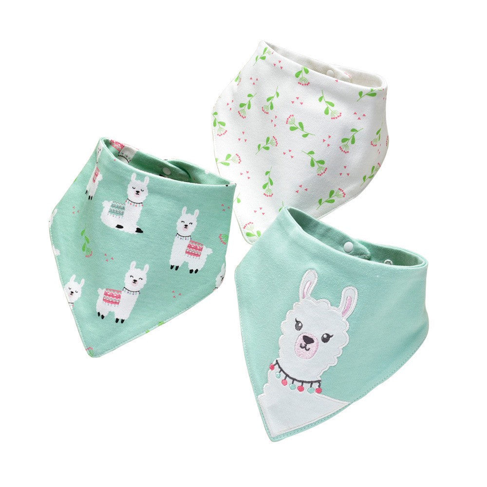 (isi 3pcs) Premium BIB SLABBER BUNGA BAYI SET CELEMEK TATAKAN LIUR ANAK catalog NSLR RZ
