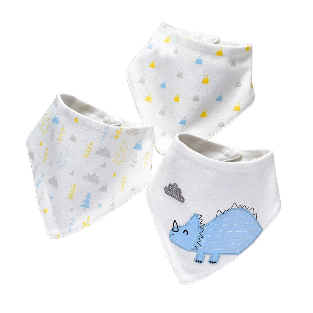 (isi 3pcs) Premium BIB SLABBER BUNGA BAYI SET CELEMEK TATAKAN LIUR ANAK catalog NSLR RZ