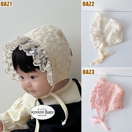 0-3 thn || Topi Bonnet Bayi Newborn Anak Emen Anak Impor Catalog OIMG OAZ