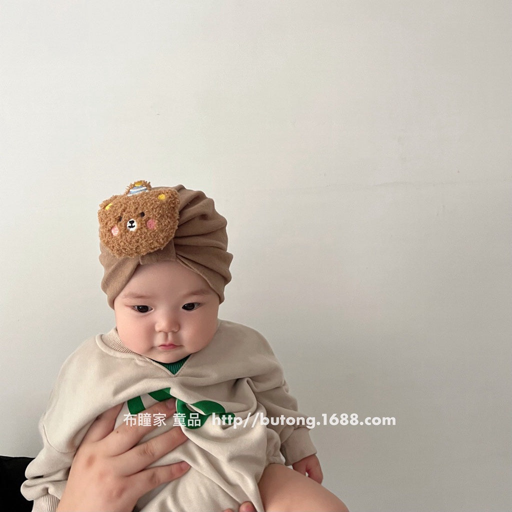 0-2 thn || Topi Bayi Newborn Anak Turban Kupluk Karakter Lucu Emen Anak Impor Catalog OIMG OAN