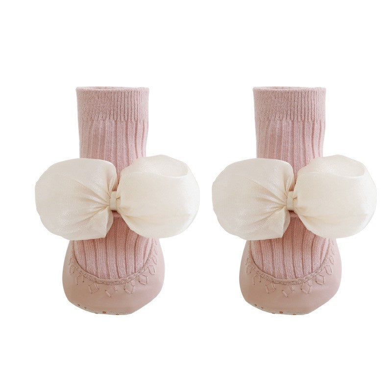 0-2 thn KAOS KAKI PITA BOW ANTI SLIP PREWALKER SEPATU BAYI ANAK SHOES catalog NMBB FE