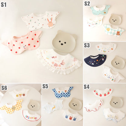 [3pcs] Premium BIB SLABBER BAYI SET CELEMEK  TEBAL TATAKAN LIUR ANAK NMD S catalog