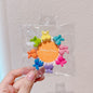 (isi 10pcs) Set Jepitan rambut  warna warni | Pita Rambut | bayi anak bunga import perempuan aksesoris catalog WGEP PD