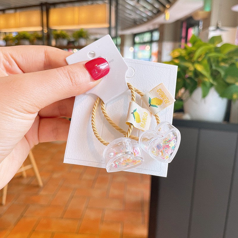 (1psg) Set Ikat rambut | Pita Karet Rambut | bayi anak import perempuan aksesoris catalog JYRF FD