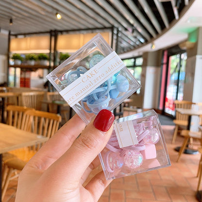 (5psg) Set Ikat rambut | Pita Karet Rambut | bayi anak import perempuan aksesoris catalog JYRF FC