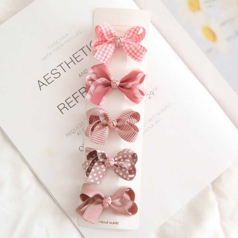 [SALE] (isi 5pcs) Set Jepitan rambut | Pita Rambut | bayi anak bunga import perempuan aksesoris catalog ATSP AD