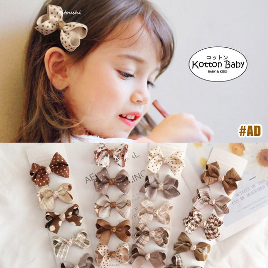 [SALE] (isi 5pcs) Set Jepitan rambut | Pita Rambut | bayi anak bunga import perempuan aksesoris catalog ATSP AD