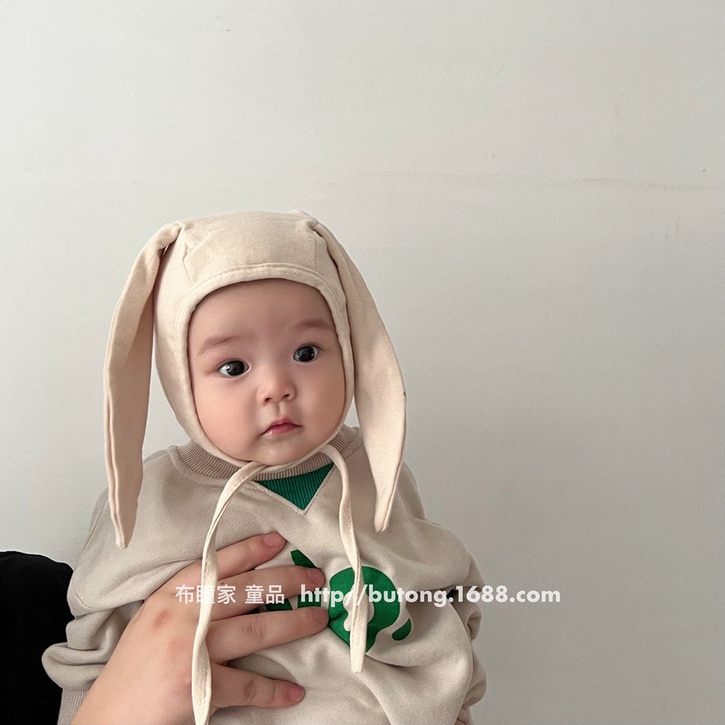 0-2 thn || Topi Bonnet Polos Bayi Newborn Anak Baby Emen Anak Impor Catalog OIMG OAL