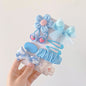 (isi 10pcs) Set Jepitan Ikat rambut | Pita Karet Rambut | bayi anak bunga import perempuan aksesoris catalog JYRF FG